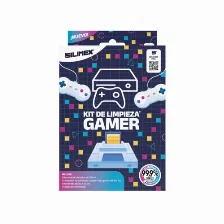 Kit De Limpieza Gamer Silimex, Incluye Removedor De Polvo, Limpiador De Pantallas, Microfibra Y Cepillo